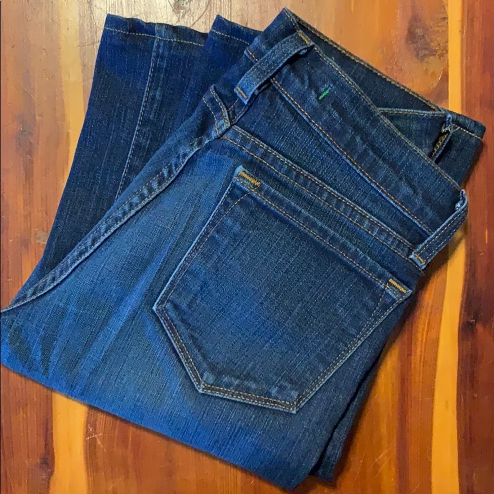 J Brand Straight Leg Jeans in Dark Vintage